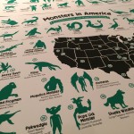 Philadelphia Artist Releases First Cryptozoolog ical Map of the United States
